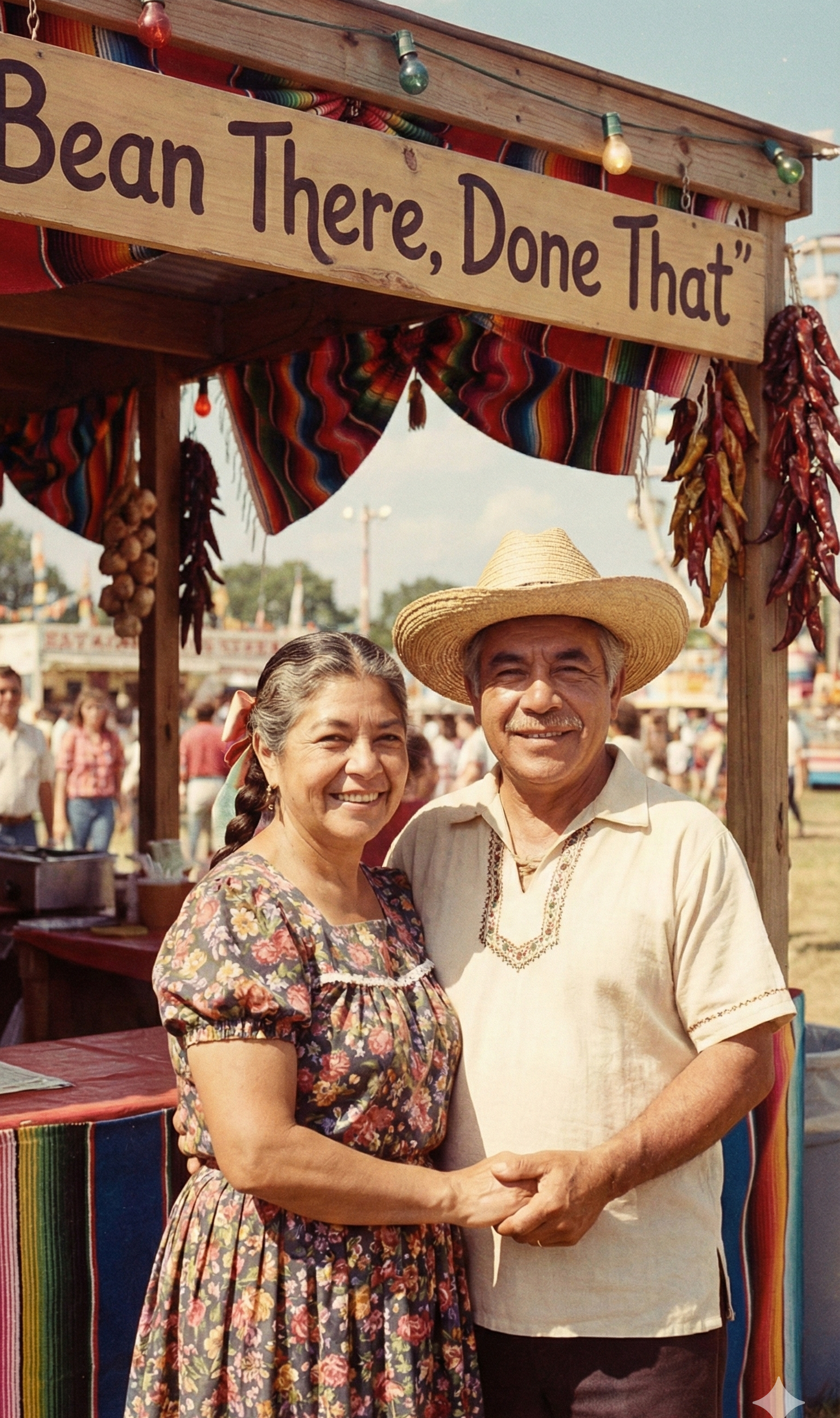 The Tri-County Fair Booth