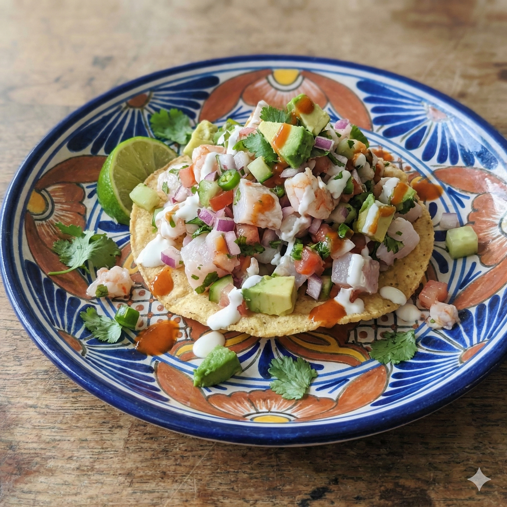 Ceviche Tostada